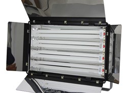 Đèn kino flo 4 bóng Osram Italy chính hãng, hình ảnh thực tế mua tại HL Studio Đèn kino flo