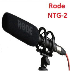 Micro thu âm phỏng vấn Rode NTG-2