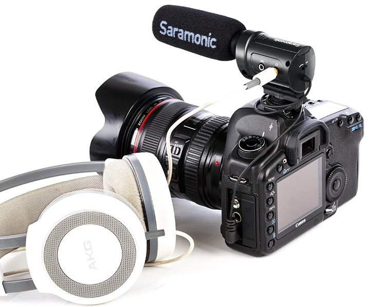 Mic thu âm Saramonic SR-M3 cho máy ảnh DSRL