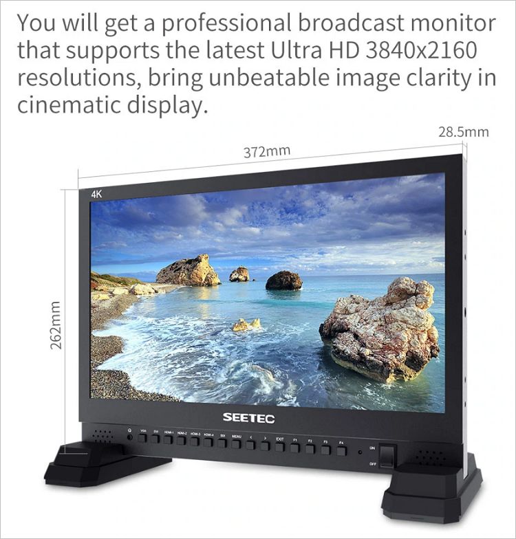 Monitor 4K 15.6 inch UHD 3840x2160 4K