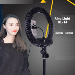 Đèn led ring light RL-14 quay phim chụp ảnh makeup