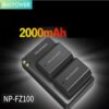 Bộ pin sạc Ravpower NP-FZ100 cho máy ảnh Sony