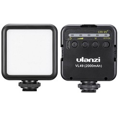 Mua đèn led video mini VL49 Ulanzi cho điện thoại
