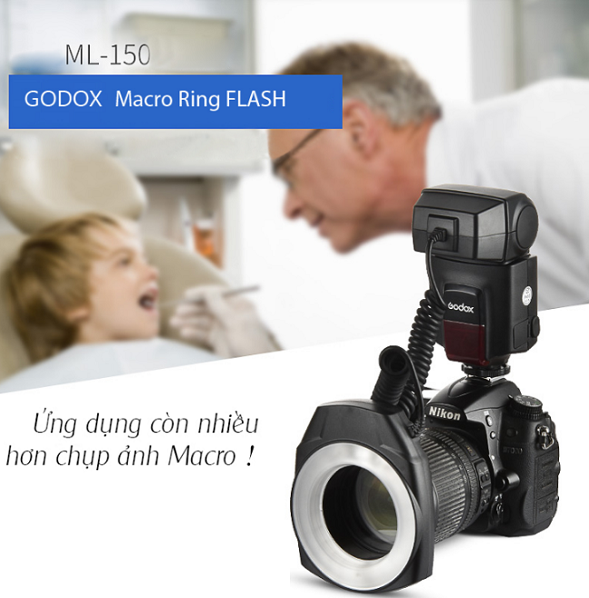 Đèn flash Godox macro ring ML150-giá rẻ