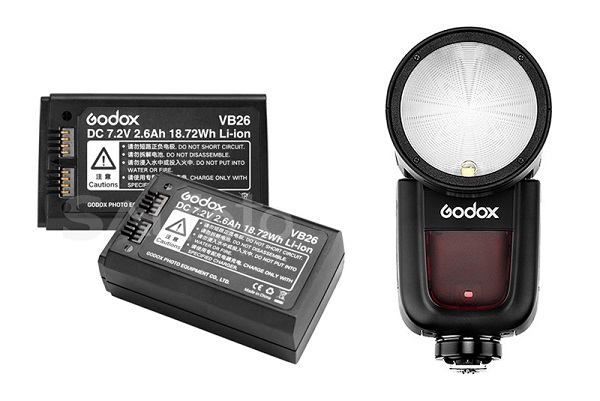 Pin VB26 cho đèn flash godox hàng chính hãng