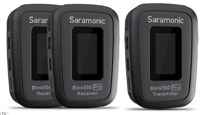 Micro thu âm không dây Saramonic Blink 500 Pro B2 hàng chính hãng.