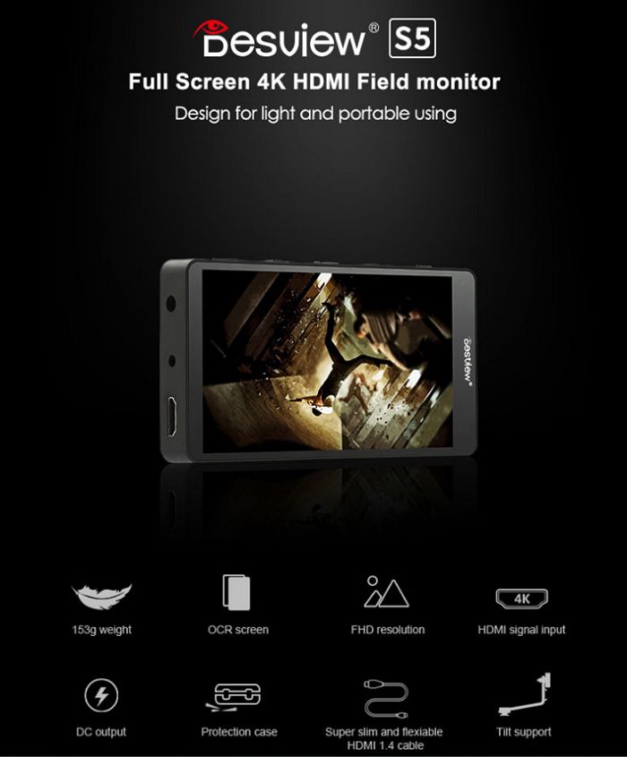 Màn hình Bestview S5 5.5inch FULL HD/4K cổng HDMI