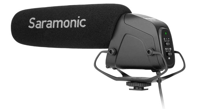 Micro thu âm gắn máy Saramonic SR-VM4