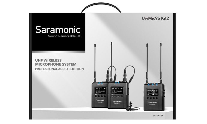 Bộ micro không dây Saramonic UwMic9S Kit2