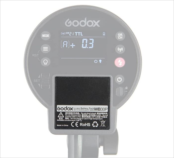 Pin Godox WB30P cho đèn AD300 Pro hàng nhập khẩu