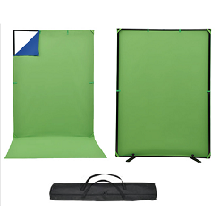 Bộ khung phông vải xanh Jinbei 150x200x100cm