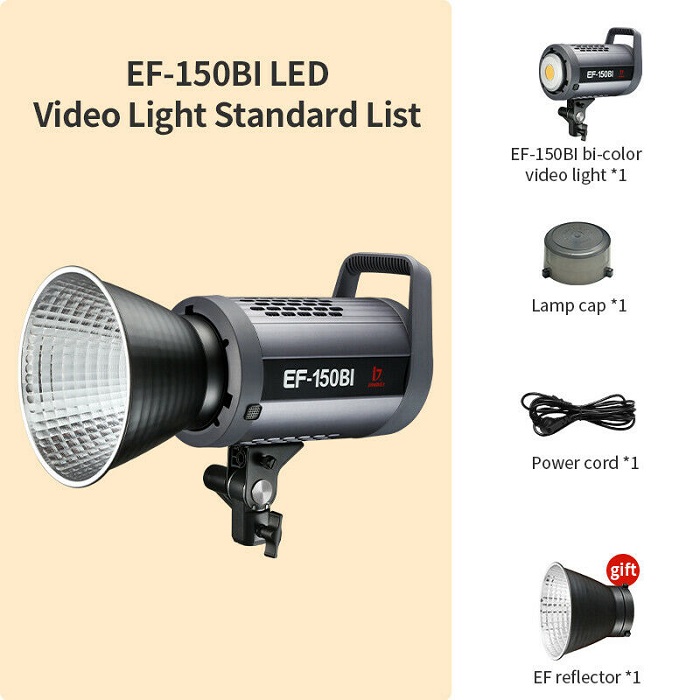đèn led studio ef-150bi