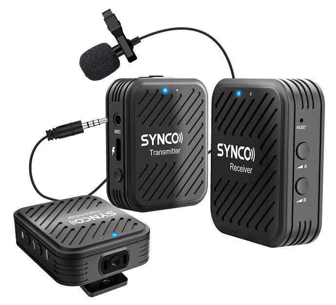 Micro thu âm cài áo không dây Synco G1(A2)