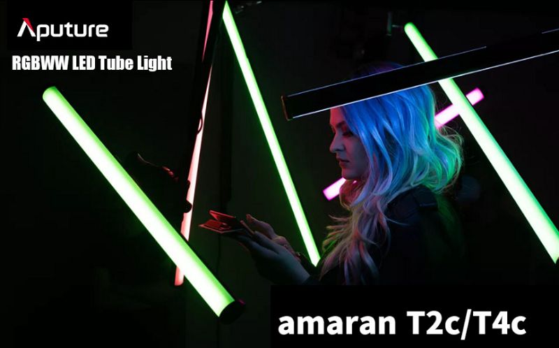 Đèn Aputure Amaran T2c, T4c RGBWW Tube Light