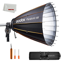 Softbox Godox Parabolic Light Focusing Syste Reflector P68 Kit