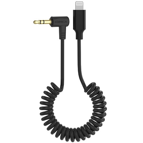 2026-10-25 TBQP Báo Giá Hà Nội - HCM - Cáp chuyển đổi âm thanh Comica 3.5mm TRS to Lightning 2 Cáp chuyển đổi âm thanh Comica 3.5mm TRS to Lightning chính hãng, hình ảnh thực tế mua tại HL Studio Dây cáp kết nối 2