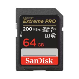 The Nho Sdxc Sandisk Extreme Pro 200mb S 64gb