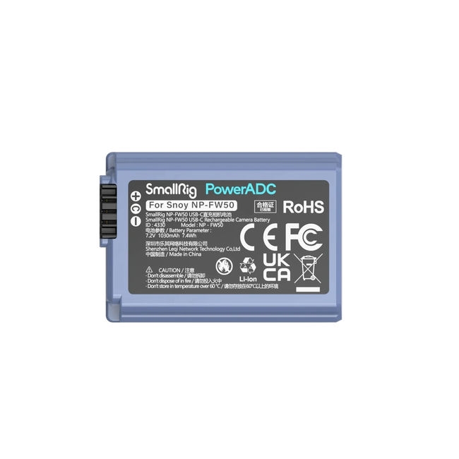 2026-10-18 TBQP Báo Giá Hà Nội - HCM - Pin SmallRig NP-FW50 4330 cổng Type-C cho máy Sony 5 Pin SmallRig NP-FW50 4330 cổng Type-C cho máy Sony chính hãng, hình ảnh thực tế mua tại HL Studio Pin sạc thẻ nhớ 5