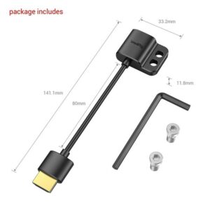 2026-10-17 TBQP Báo Giá Hà Nội - HCM - Cáp SmallRig 3019 Ultra Slim 4K HDMI Adapter (A to A) 10 Cáp SmallRig 3019 Ultra Slim 4K HDMI Adapter (A to A) chính hãng, hình ảnh thực tế mua tại HL Studio Phụ Kiện Studio 10