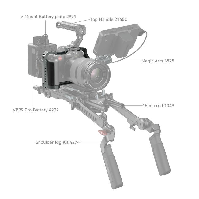 2026-10-17 TBQP Báo Giá Hà Nội - HCM - Khung SmallRig 4510 cho máy ảnh Leica SL3 11 Khung SmallRig 4510 cho máy ảnh Leica SL3 chính hãng, hình ảnh thực tế mua tại HL Studio Khung bảo vệ máy ảnh ( Camera Cage chính hãng ) 11