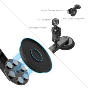2026-10-16 TBQP Báo Giá Hà Nội - HCM - SmallRig Dual Magnetic Suction Cup Mounting Support Kit for Action Cameras 4467 9 SmallRig Dual Magnetic Suction Cup Mounting Support Kit for Action Cameras 4467 chính hãng, hình ảnh thực tế mua tại HL Studio Phụ Kiện Studio 9