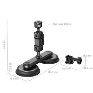 2026-10-16 TBQP Báo Giá Hà Nội - HCM - SmallRig Dual Magnetic Suction Cup Mounting Support Kit for Action Cameras 4467 13 SmallRig Dual Magnetic Suction Cup Mounting Support Kit for Action Cameras 4467 chính hãng, hình ảnh thực tế mua tại HL Studio Phụ Kiện Studio 13