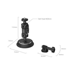 2026-10-15 TBQP Báo Giá Hà Nội - HCM - SmallRig Magic Arm Magnetic Suction Cup Mounting Support Kit for Action Cameras 4466 9 SmallRig Magic Arm Magnetic Suction Cup Mounting Support Kit for Action Cameras 4466 chính hãng, hình ảnh thực tế mua tại HL Studio Phụ Kiện Studio 9