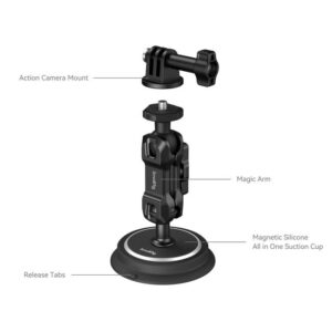 2026-10-15 TBQP Báo Giá Hà Nội - HCM - SmallRig Magic Arm Magnetic Suction Cup Mounting Support Kit for Action Cameras 4466 13 SmallRig Magic Arm Magnetic Suction Cup Mounting Support Kit for Action Cameras 4466 chính hãng, hình ảnh thực tế mua tại HL Studio Phụ Kiện Studio 13