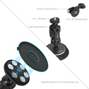 2026-10-15 TBQP Báo Giá Hà Nội - HCM - SmallRig Magic Arm Magnetic Suction Cup Mounting Support Kit for Action Cameras 4466 12 SmallRig Magic Arm Magnetic Suction Cup Mounting Support Kit for Action Cameras 4466 chính hãng, hình ảnh thực tế mua tại HL Studio Phụ Kiện Studio 12