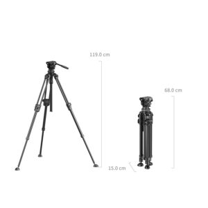 2026-10-13 TBQP Báo Giá Hà Nội - HCM - Chân máy quay carbon SmallRig 4420 AD-50 Pro 15 Chân máy quay carbon SmallRig 4420 AD-50 Pro chính hãng, hình ảnh thực tế mua tại HL Studio Tripod | Chân máy quay chụp 15