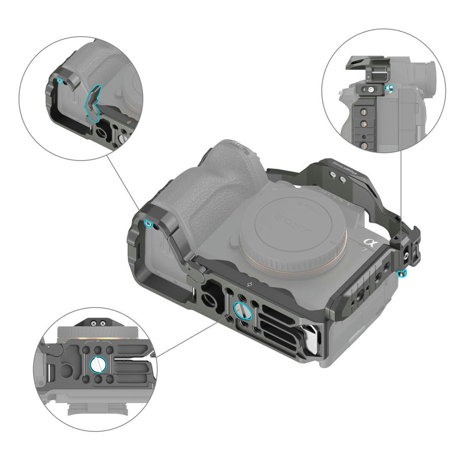 2026-10-16 TBQP Báo Giá Hà Nội - HCM - Khung SmallRig HawkLock Quick 4538 cho Sony Alpha 7R V / Alpha 7 IV / Alpha 7S III 4538 5 Khung SmallRig HawkLock Quick 4538 cho Sony Alpha 7R V / Alpha 7 IV / Alpha 7S III 4538 chính hãng, hình ảnh thực tế mua tại HL Studio Khung bảo vệ máy ảnh ( Camera Cage chính hãng ) 5