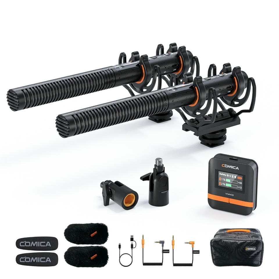 2026-10-12 TBQP Báo Giá Hà Nội - HCM - Micro Shotgun Comica VM40/ VM40 Combo 6 Micro Shotgun Comica VM40/ VM40 Combo chính hãng, hình ảnh thực tế mua tại HL Studio Microphone Comica 6
