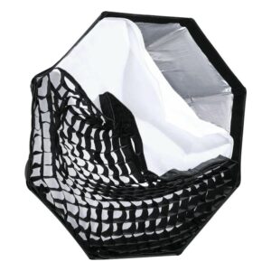 Softbox bát giác Ulanzi 60cm / 80cm ngàm Bowens kèm lưới tổ ong (DS60/DS80) chính hãng, hình ảnh thực tế mua tại HL Studio Softbox
