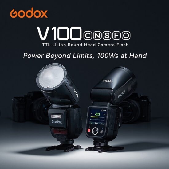 2026-10-14 TBQP Báo Giá Hà Nội - HCM - Đèn Flash Godox V100 cho Canon – Nikon – Sony – Fujifim – Olympus 2 Đèn Flash Godox V100 cho Canon – Nikon – Sony – Fujifim – Olympus chính hãng, hình ảnh thực tế mua tại HL Studio Đèn Flash Máy Ảnh 2