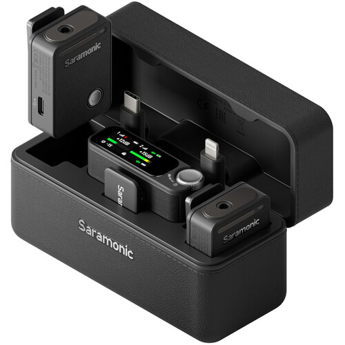 2026-10-25 TBQP Báo Giá Hà Nội - HCM - Micro thu âm Saramonic Ultra (2TX + 1RX) – 32bit 7 Micro thu âm Saramonic Ultra (2TX + 1RX) – 32bit chính hãng, hình ảnh thực tế mua tại HL Studio Microphone Saramonic 7