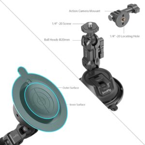 SmallRig 4193 – Giá đỡ hít kính cho Gopro DJI Insta360 Action Camera SC-1K chính hãng, hình ảnh thực tế mua tại HL Studio Phụ Kiện Studio 2