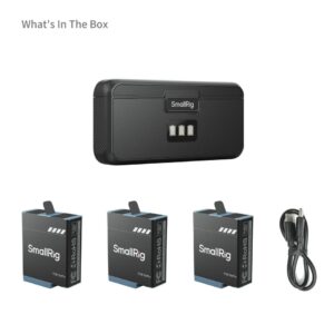 2026-10-12 TBQP Báo Giá Hà Nội - HCM - SmallRig 4565 – Bộ 3 pin kèm sạc cho GoPro 9/10/11/12 17 SmallRig 4565 – Bộ 3 pin kèm sạc cho GoPro 9/10/11/12 chính hãng, hình ảnh thực tế mua tại HL Studio Phụ Kiện Studio 17