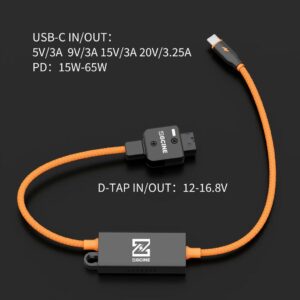 2026-10-18 TBQP Báo Giá Hà Nội - HCM - Cáp ZGCINE D-Tap to PD 100W 2 chiều dài 50cm 23 Cáp ZGCINE D-Tap to PD 100W 2 chiều dài 50cm chính hãng, hình ảnh thực tế mua tại HL Studio Dây cáp kết nối 23