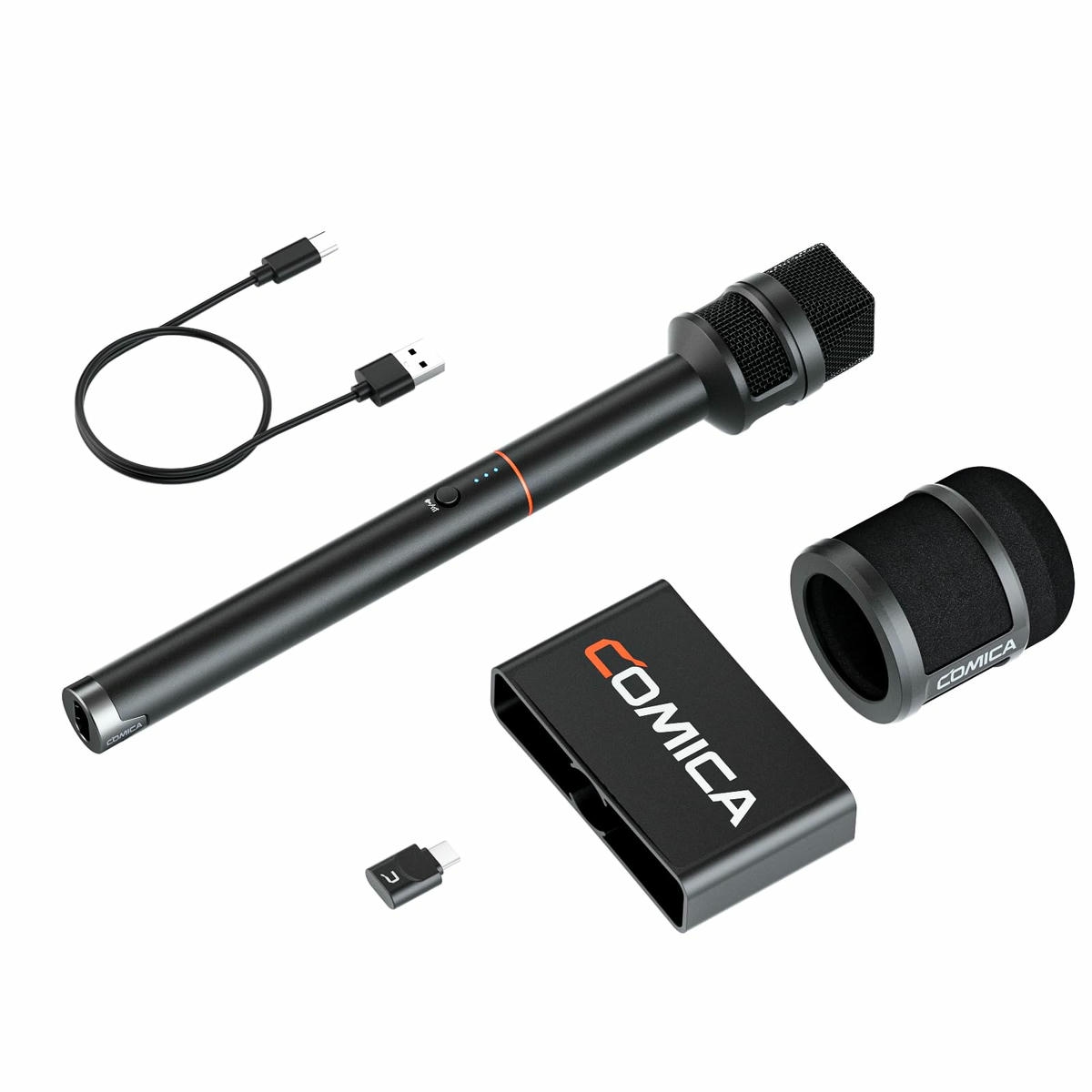 2026-10-12 TBQP Báo Giá Hà Nội - HCM - Micro thu âm cầm tay Comica Revo S cho điện thoại cổng Type-C 2 Micro thu âm cầm tay Comica Revo S cho điện thoại cổng Type-C chính hãng, hình ảnh thực tế mua tại HL Studio Microphone Comica 2