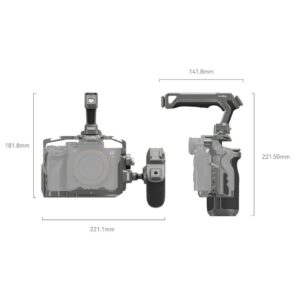 2026-10-16 TBQP Báo Giá Hà Nội - HCM - SmallRig 4539 – Khung máy ảnh tháo lắp nhanh cho Sony Alpha 7R V / Alpha 7 IV / Alpha 7S III 11 SmallRig 4539 – Khung máy ảnh tháo lắp nhanh cho Sony Alpha 7R V / Alpha 7 IV / Alpha 7S III chính hãng, hình ảnh thực tế mua tại HL Studio Khung bảo vệ máy ảnh ( Camera Cage chính hãng ) 11