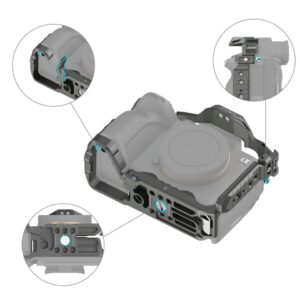 2026-10-16 TBQP Báo Giá Hà Nội - HCM - SmallRig 4539 – Khung máy ảnh tháo lắp nhanh cho Sony Alpha 7R V / Alpha 7 IV / Alpha 7S III 15 SmallRig 4539 – Khung máy ảnh tháo lắp nhanh cho Sony Alpha 7R V / Alpha 7 IV / Alpha 7S III chính hãng, hình ảnh thực tế mua tại HL Studio Khung bảo vệ máy ảnh ( Camera Cage chính hãng ) 15