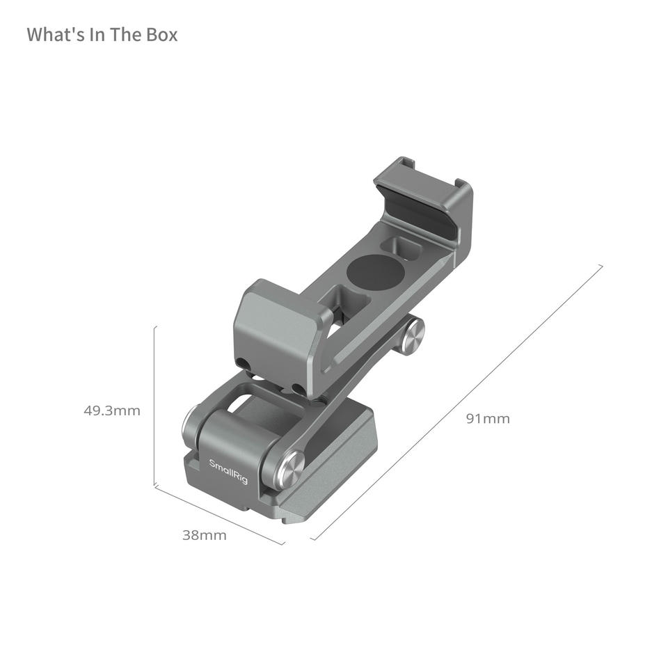 2026-10-14 TBQP Báo Giá Hà Nội - HCM - SmallRig 5338 – Giá đỡ điện thoại cho DJI RS4 Mini 3 SmallRig 5338 – Giá đỡ điện thoại cho DJI RS4 Mini chính hãng, hình ảnh thực tế mua tại HL Studio Phụ Kiện Studio 3