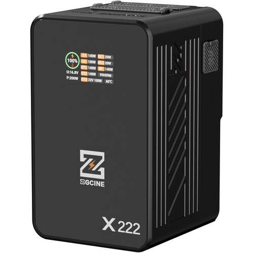 2026-10-14 TBQP Báo Giá Hà Nội - HCM - Pin V-mount ZGCINE ZG-X222 222Wh/14.8V 3 Pin V-mount ZGCINE ZG-X222 222Wh/14.8V chính hãng, hình ảnh thực tế mua tại HL Studio Pin V Mount 3