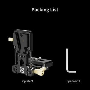 2026-10-19 TBQP Báo Giá Hà Nội - HCM - ZGCINE VR-Kit 4 – Tấm pin V-Lock kim loại tháo lắp nhanh với giá đỡ kiểu Arca 21 ZGCINE VR-Kit 4 – Tấm pin V-Lock kim loại tháo lắp nhanh với giá đỡ kiểu Arca chính hãng, hình ảnh thực tế mua tại HL Studio Phụ Kiện Studio 21