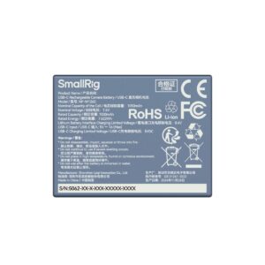 Pin SmallRig NP-W126S 5062 cổng Type-C cho máy ảnh FujiFilm chính hãng, hình ảnh thực tế mua tại HL Studio Pin sạc thẻ nhớ 2