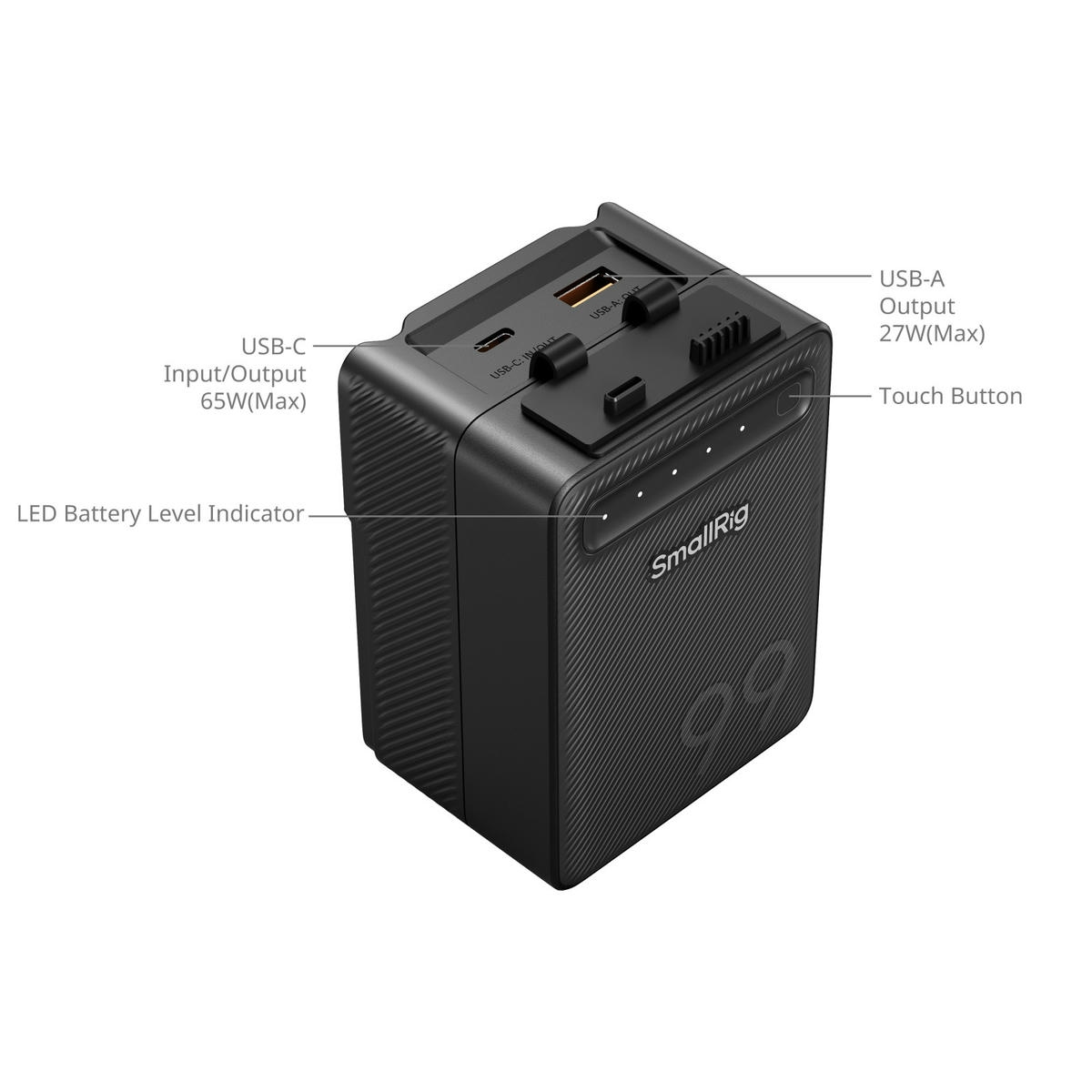 2026-10-16 TBQP Báo Giá Hà Nội - HCM - Pin SmallRig VB99 Lite mini V-Mount 5245 3 Pin SmallRig VB99 Lite mini V-Mount 5245 chính hãng, hình ảnh thực tế mua tại HL Studio Pin V Mount 3