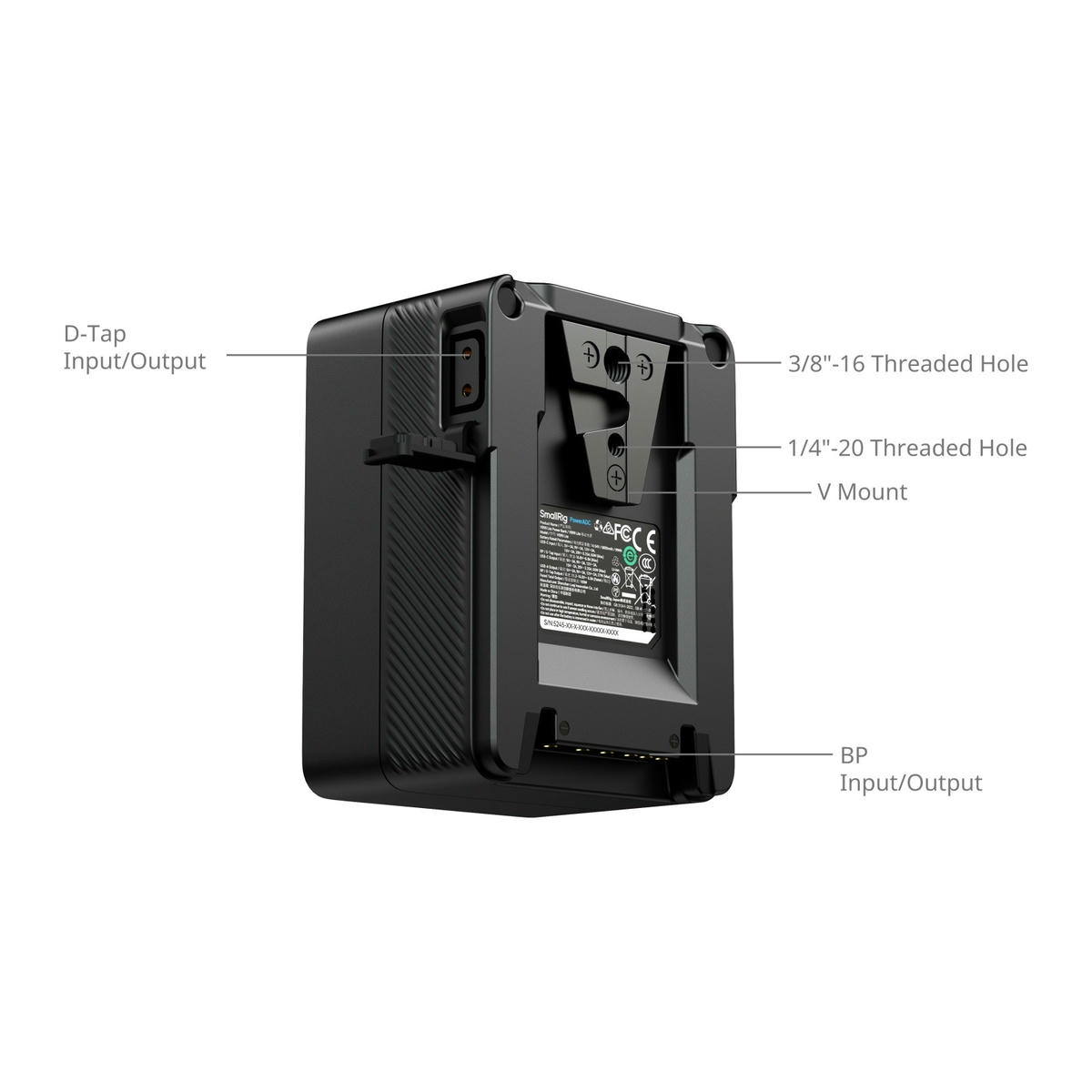 2026-10-16 TBQP Báo Giá Hà Nội - HCM - Pin SmallRig VB99 Lite mini V-Mount 5245 4 Pin SmallRig VB99 Lite mini V-Mount 5245 chính hãng, hình ảnh thực tế mua tại HL Studio Pin V Mount 4