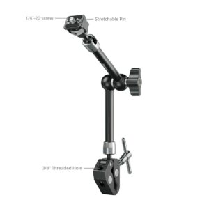2026-10-18 TBQP Báo Giá Hà Nội - HCM - SmallRig 5311 – Magic Arm 11′ kèm kẹp đa năng tải 1.5kg 12 SmallRig 5311 – Magic Arm 11′ kèm kẹp đa năng tải 1.5kg chính hãng, hình ảnh thực tế mua tại HL Studio Phụ Kiện Studio 12