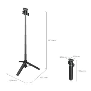 2026-10-14 TBQP Báo Giá Hà Nội - HCM - SmallRig 5435 – Chân tripod cho Action Camera 10 SmallRig 5435 – Chân tripod cho Action Camera chính hãng, hình ảnh thực tế mua tại HL Studio Tripod SmallRig 10