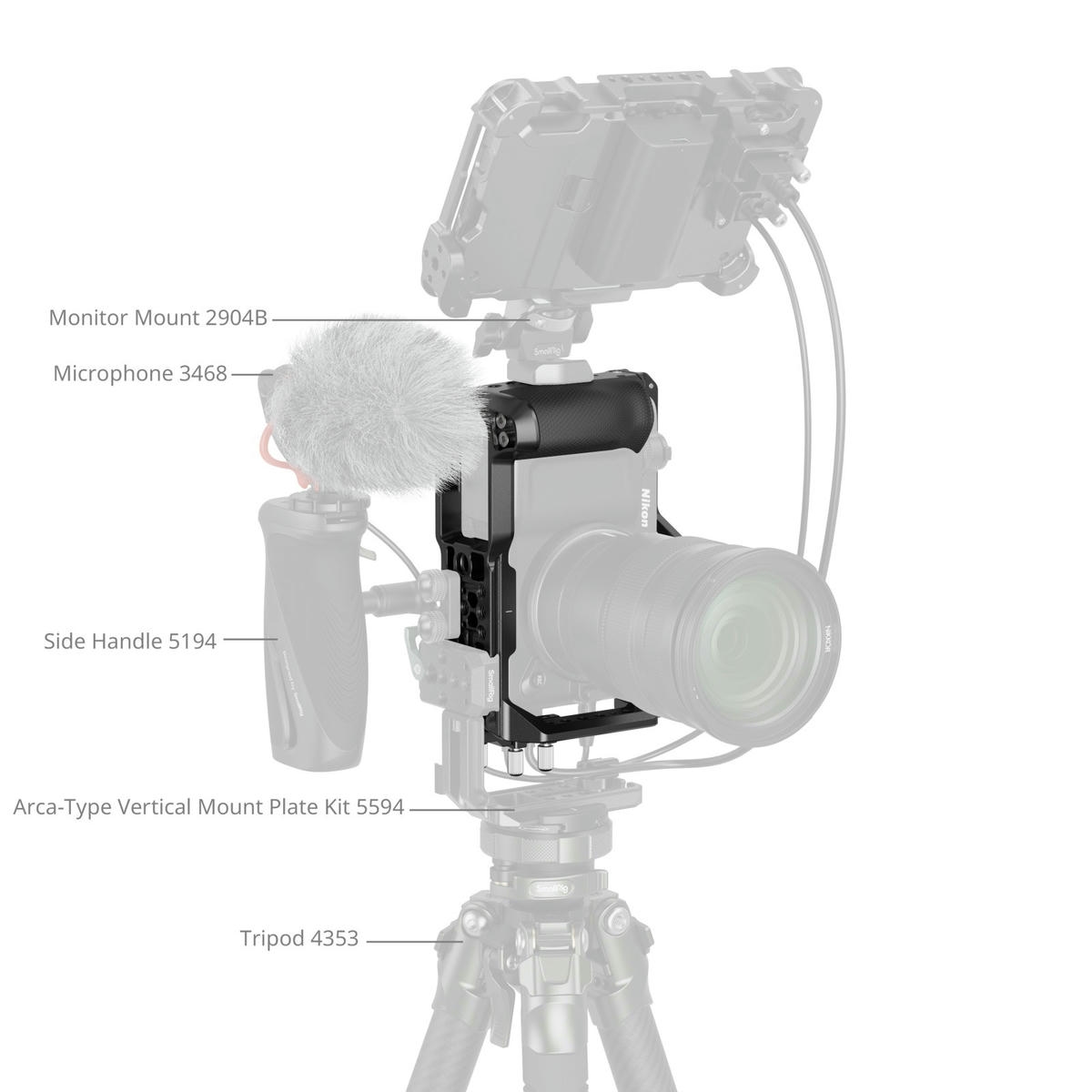 2026-10-12 TBQP Báo Giá Hà Nội - HCM - Khung SmallRig 5467 cho máy Nikon ZR 9 Khung SmallRig 5467 cho máy Nikon ZR chính hãng, hình ảnh thực tế mua tại HL Studio Khung bảo vệ máy ảnh ( Camera Cage chính hãng ) 9
